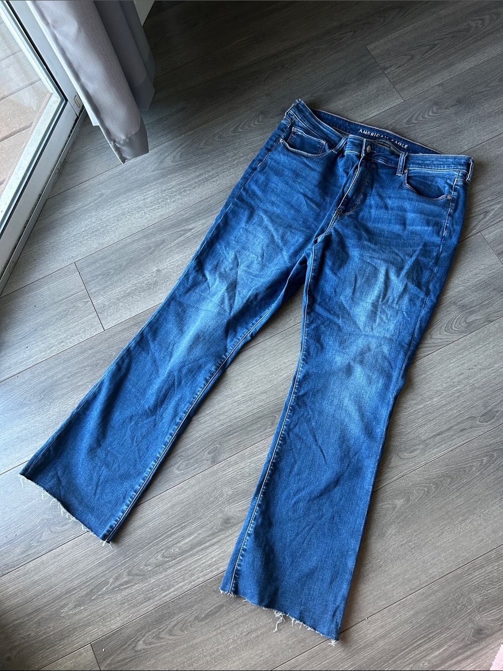 American Eagle Outfitters Men’s Blue Bootcut Jeans